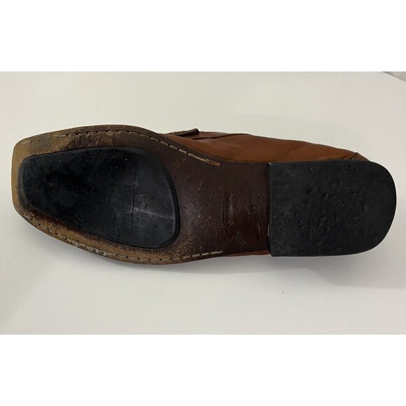 COACH Size 11 Men\'s Shoes Driving Loafers Saddle Leather Classic Brown main image 13